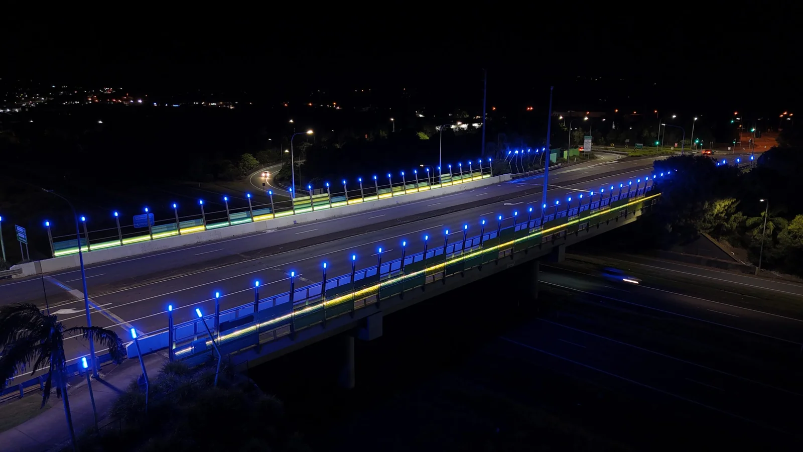 Maroochydore Bridge LED lighting upgrade by Bailey & Dalton Electrical